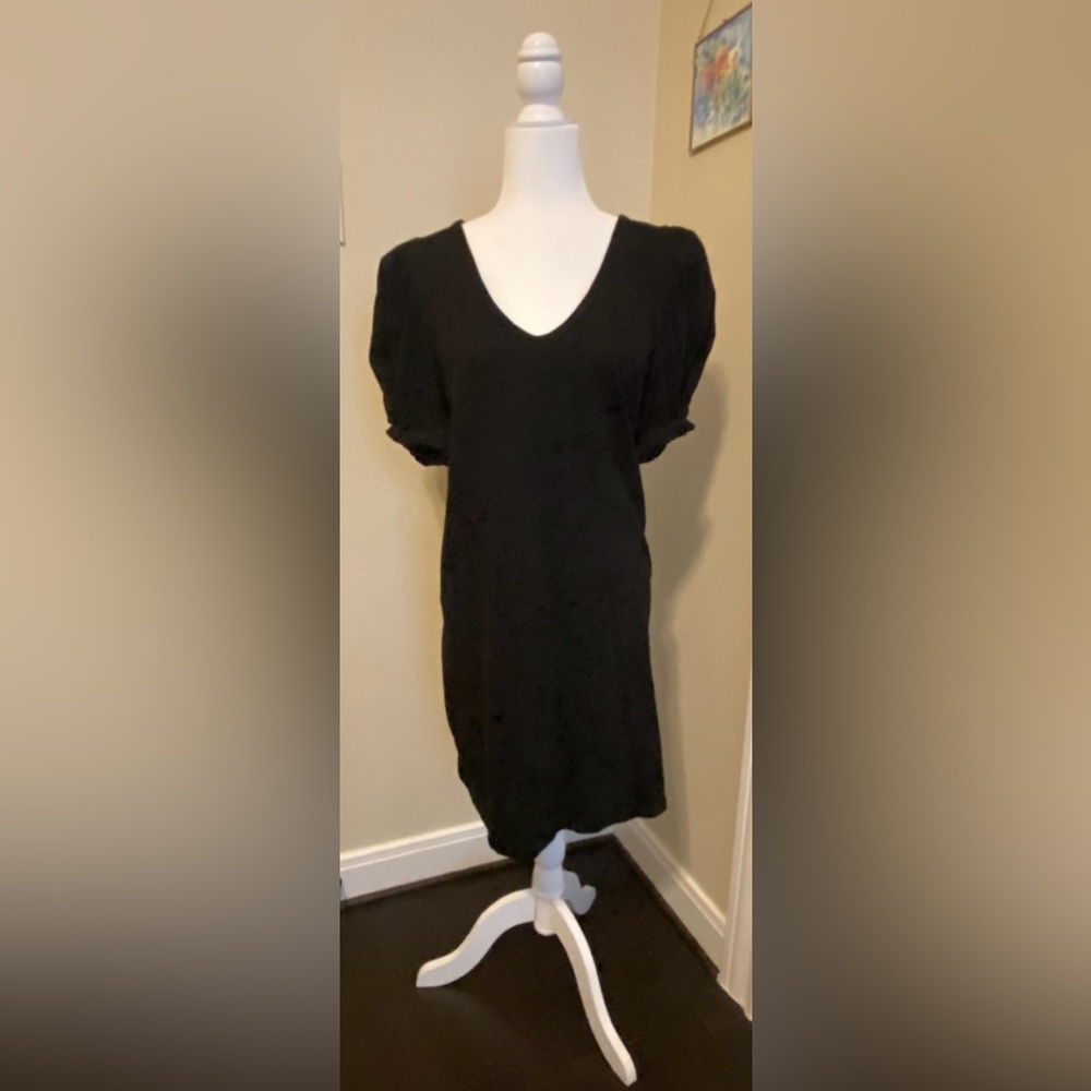 Anthropologie AMADI Black Dress Size Small Made in USA - Picture 5 of 10
